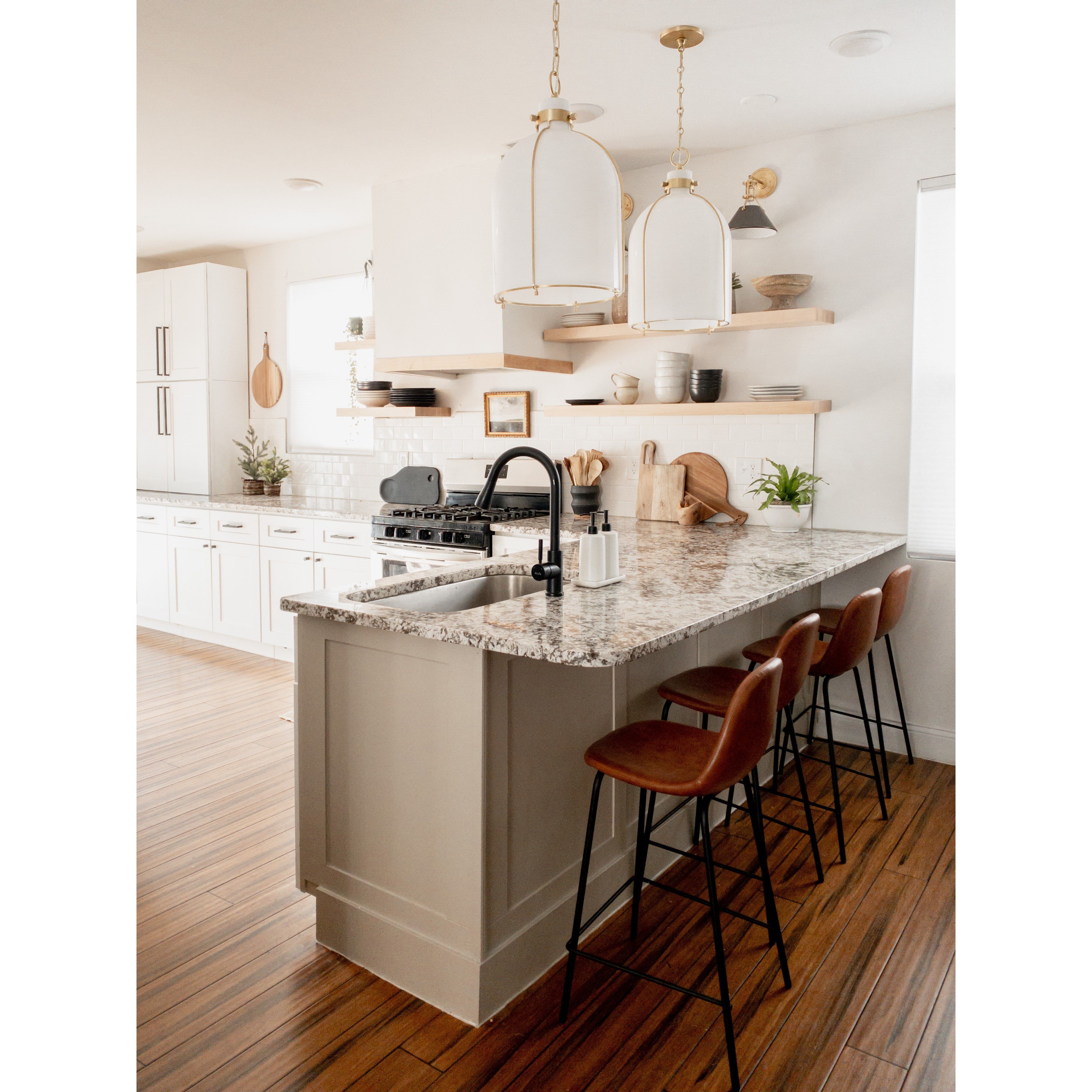 Eldridge 1 Light 14 inch Aged Brass Pendant Ceiling Light